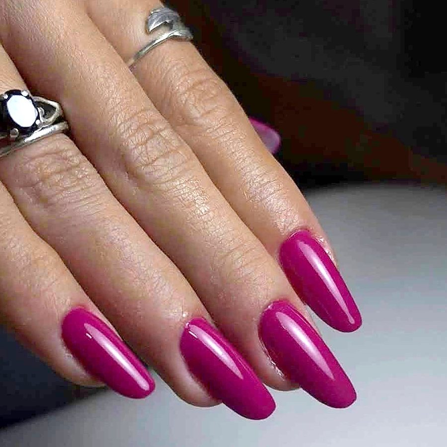 Verniz gel magenta, formato ballerina